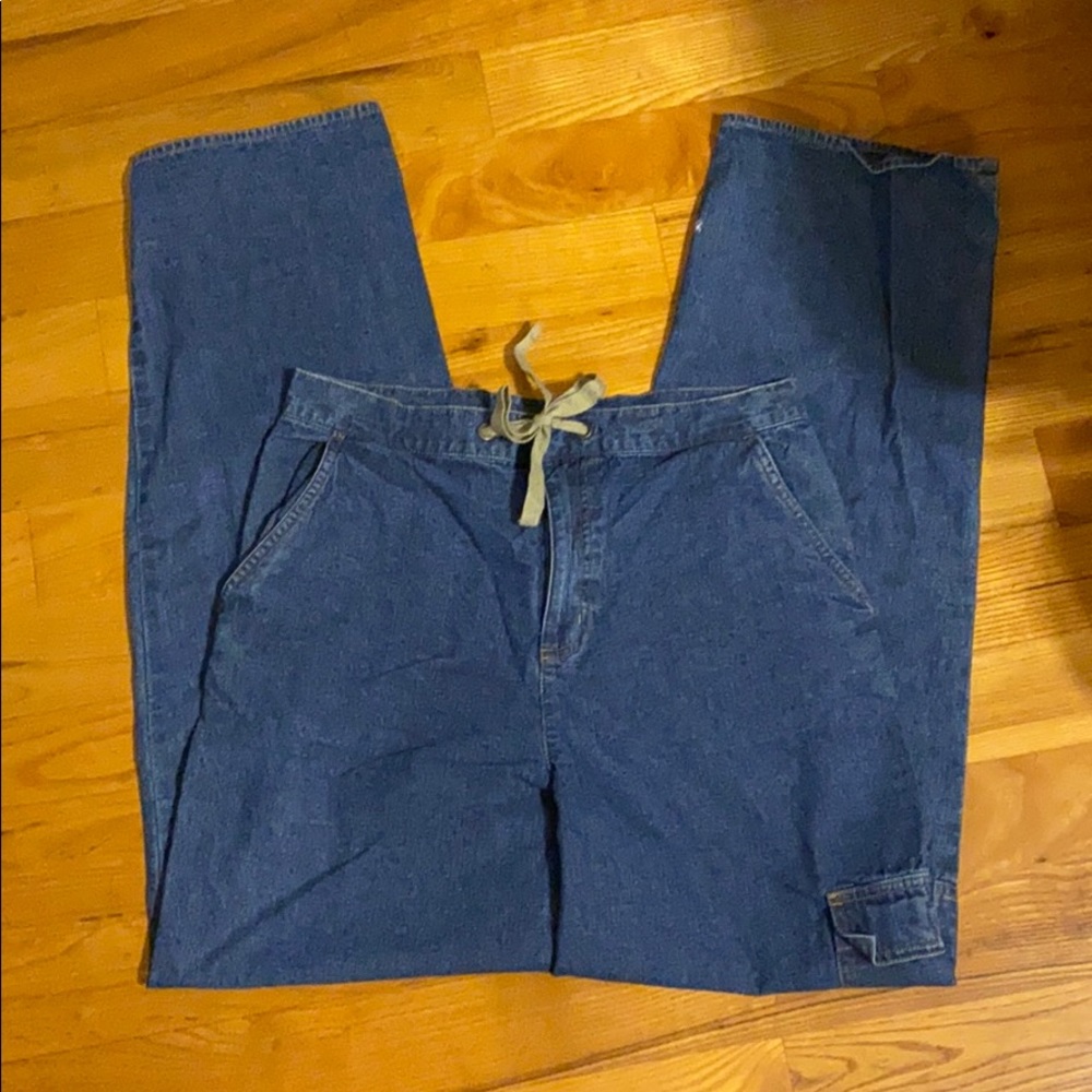 77)  Relativity jeans size 8.